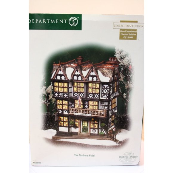 Dept 56 Dickens Village - The Timbers Motel - Picture 1 of 8